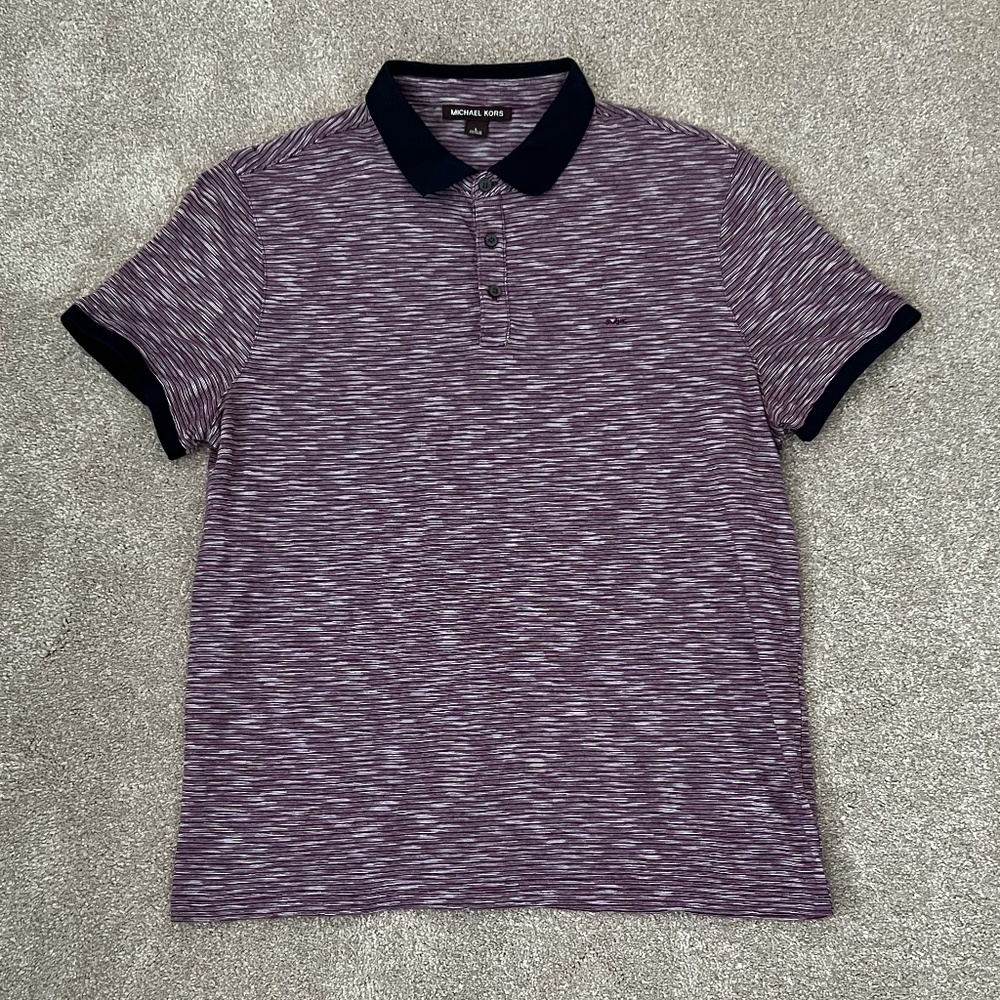 Michael Kors 3/4 Button Down Shirt